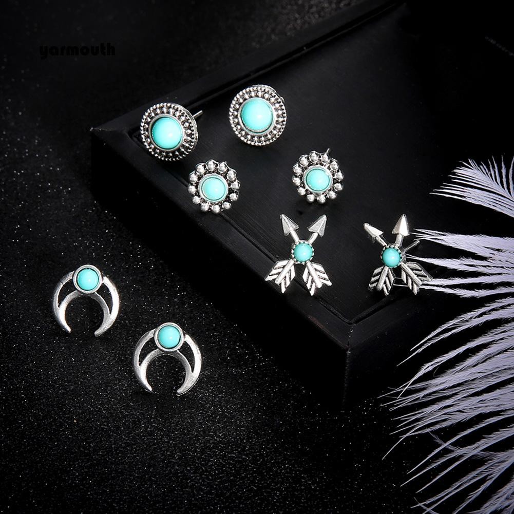 Set 4 Đôi Khuyên Tai Thời Trang Nữ