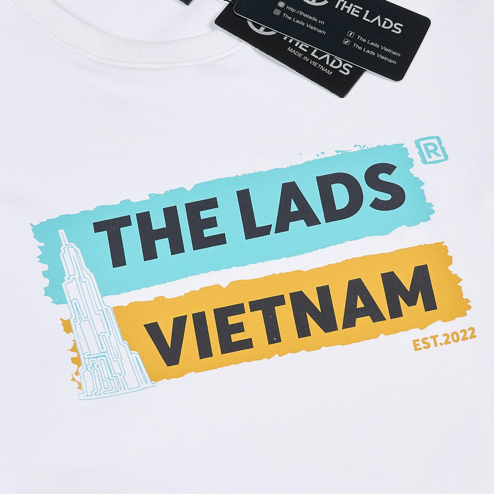 Áo thun The Lads Landmark Logo Regular fit chất liệu cotton dày dặn thoáng mát