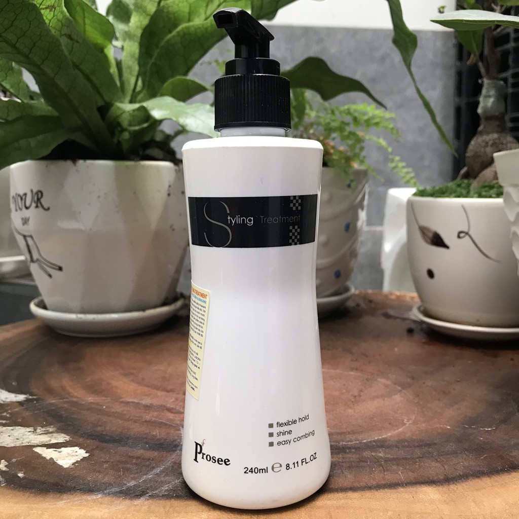 Gel tạo kiểu tóc xoăn Prosee STYLING TREATMENT 240ml