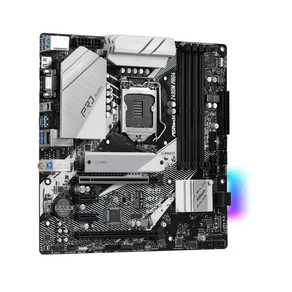 Mainboard ASROCK Z490M Pro4 Hàng Chính Hãng