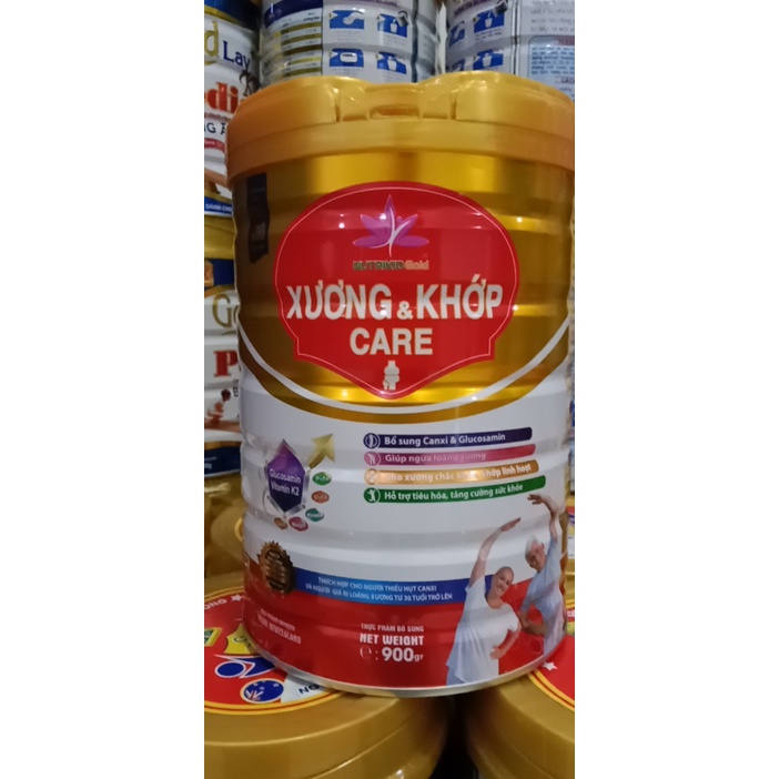 Sữa xương khớp cho người trung niên và cao tuổi Nutrikidgold care 900g