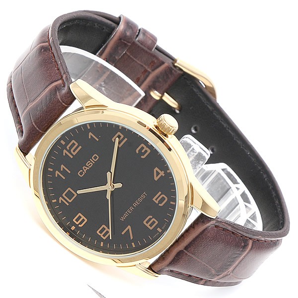 Đồng hồ nam dây da Casio Standard chính hãng Anh Khuê MTP-V001GL-1BUDF (38mm)