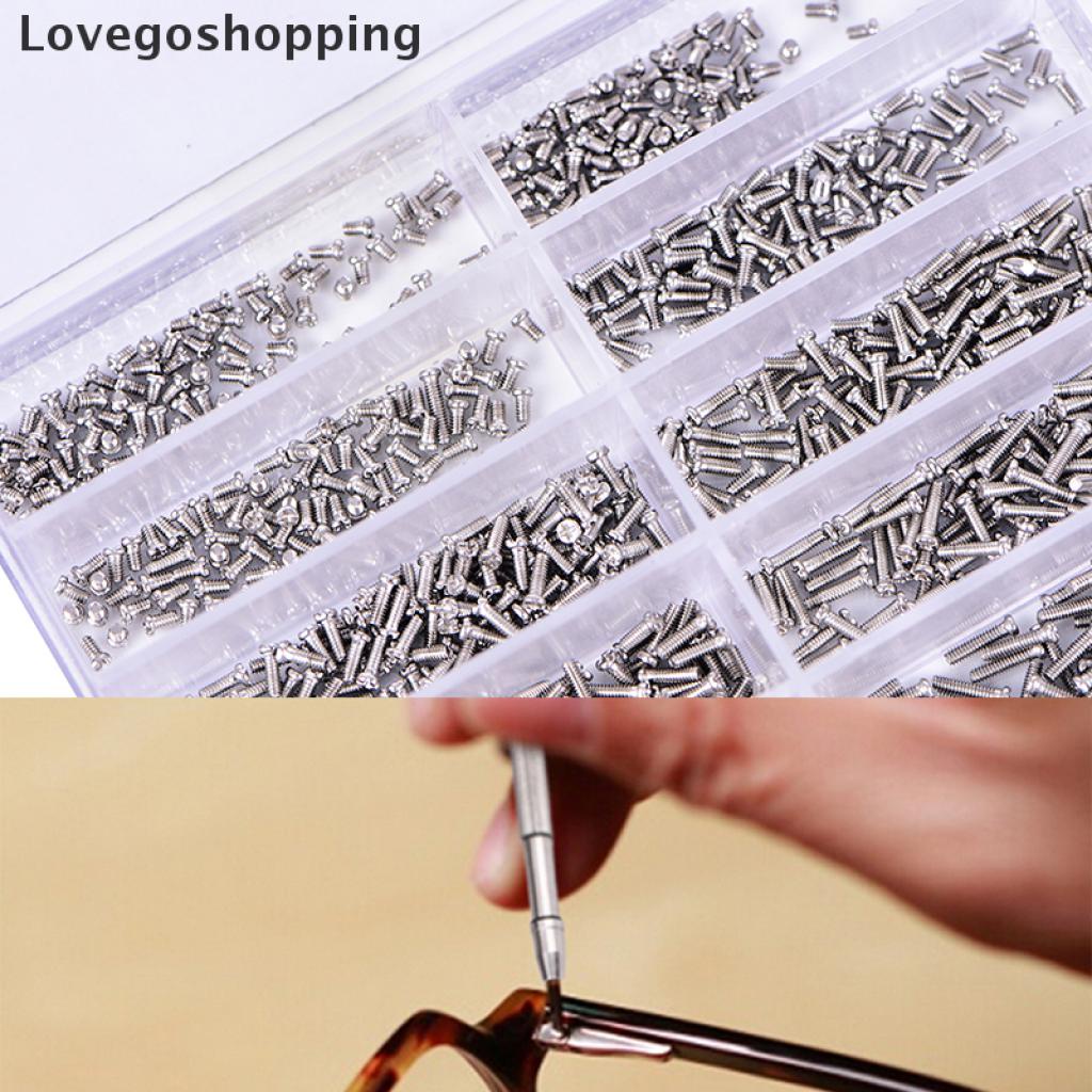Bộ 1000 ốc vít nhiều loại sửa chữa đồng hồ đeo tay / mắt kính