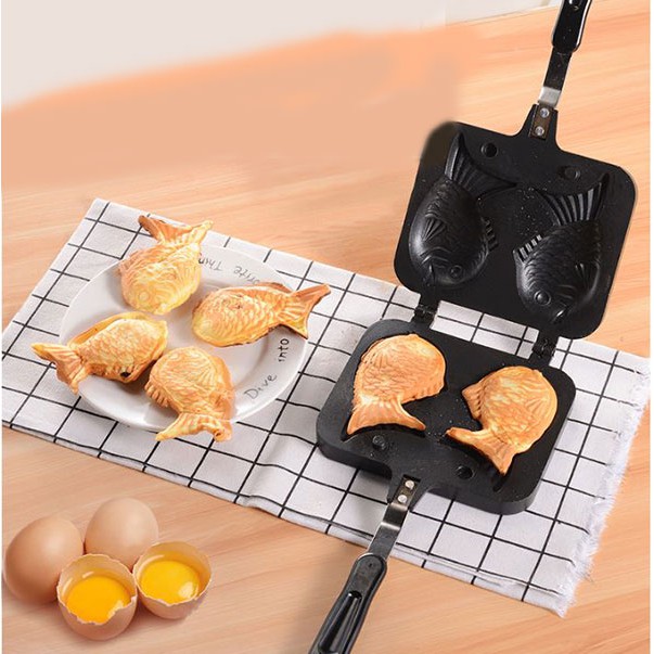 Khuôn Làm Bánh Cá Taiyaki Loại 1