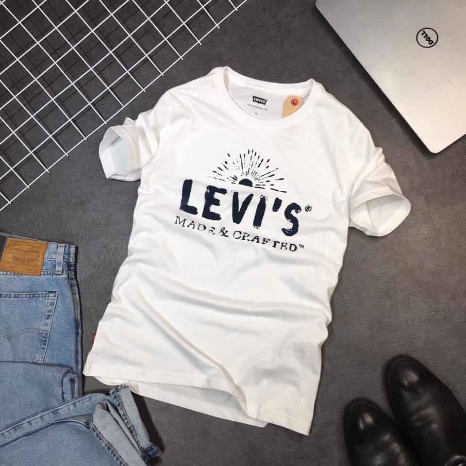 Áo thun nam trắng tay ngắn cổ tròn chất tici mịn mát in Mặt Trời CZ36 | BigBuy360 - bigbuy360.vn