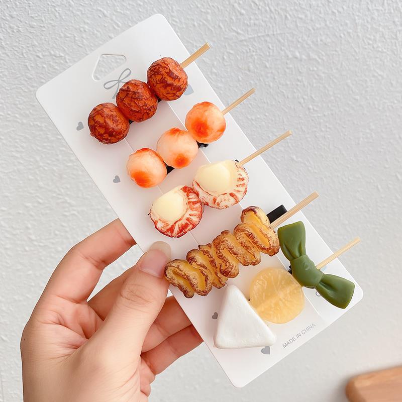 Kẹp Tóc Mái Ngang Trong Suốt Dễ Thương Dành Cho Bé Gái