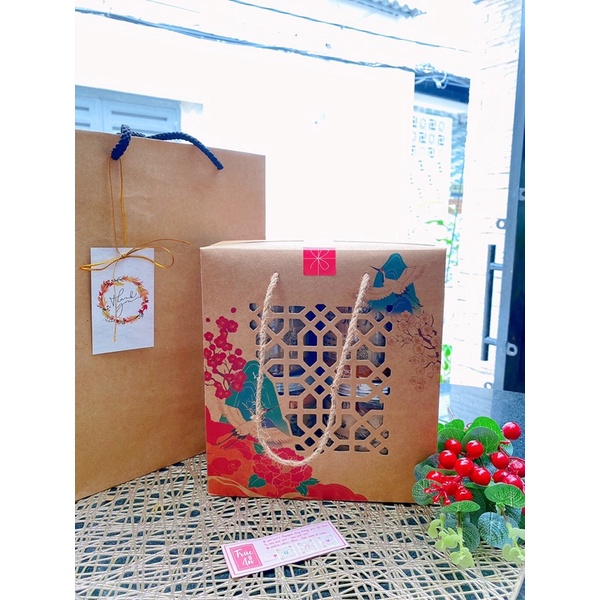 Hộp quà tặng 4 hũ muối: muối xí muội Trúc An, Tây Ninh và muối hồng Himalaya. Ship hoả tốc HCM