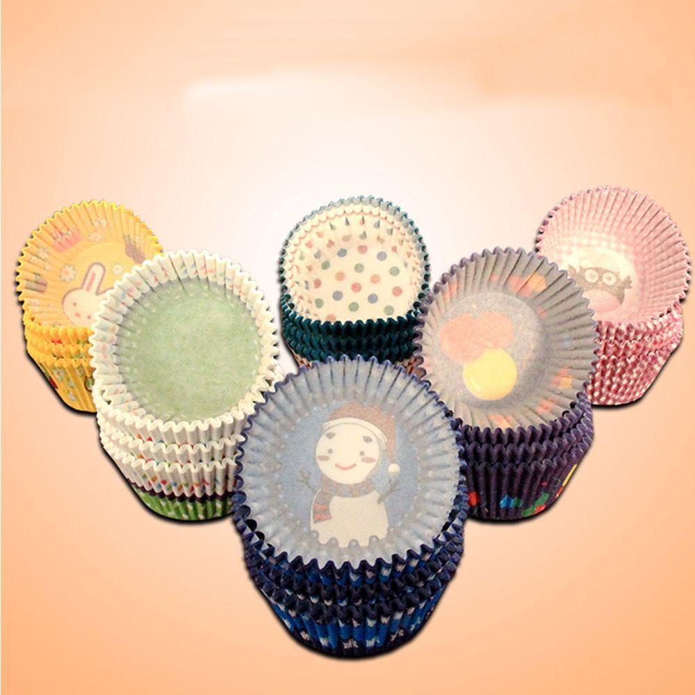 AUGUSTINA 100 Vỏ Bao Bao Bao Bánh Bao Nhiều Màu Sắc
