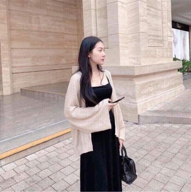 Áo Khoác Cardigan Len Quảng Châu Nhiều Màu Cực đẹp