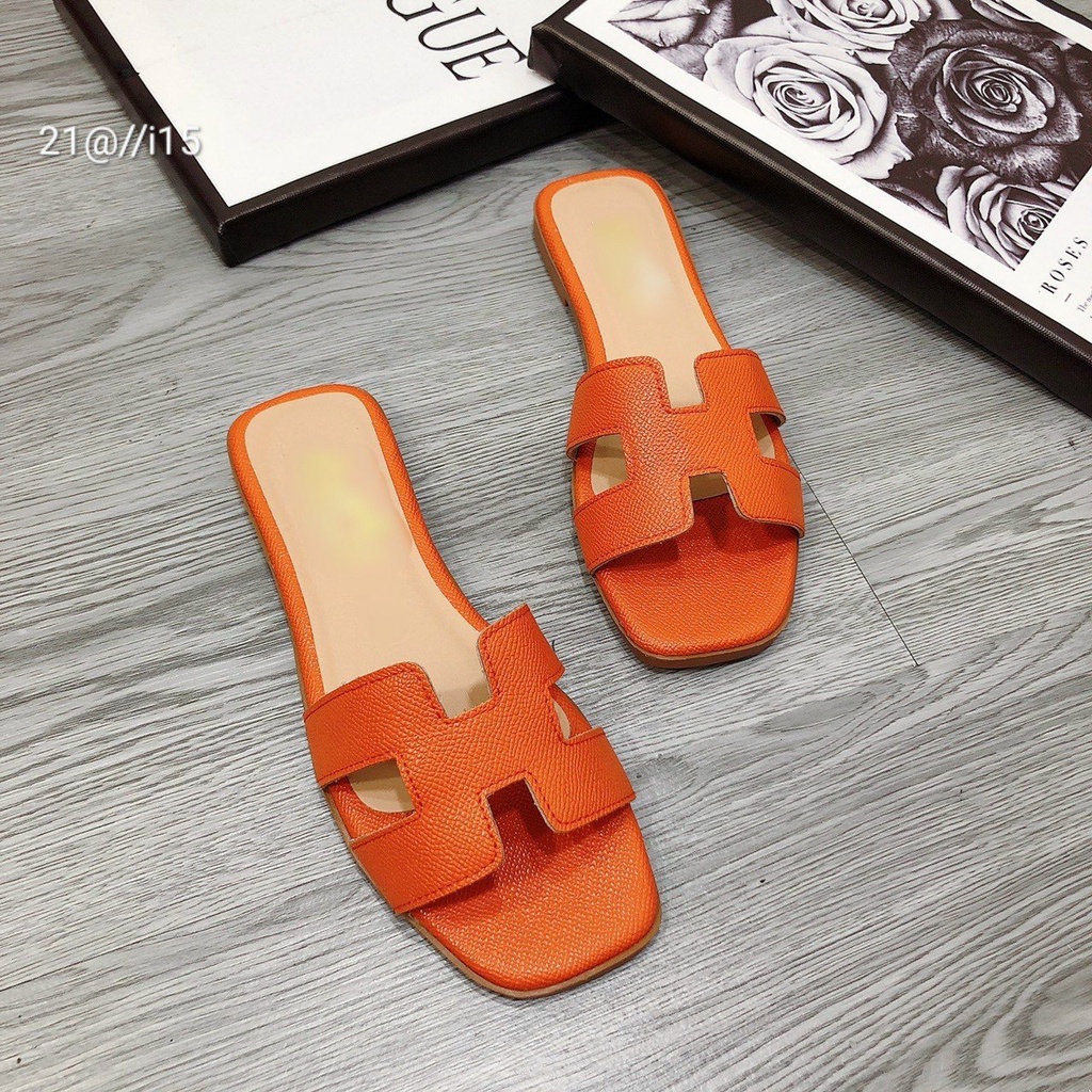 DÉP QUAI NGANG NỮ HÌNH CHỮ H CÓ SIZE LỚN 35-41