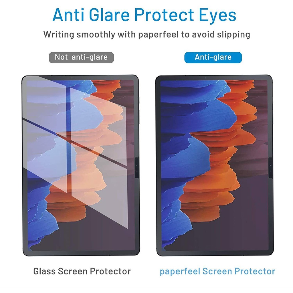 Miếng Dán Bảo Vệ Màn Hình Cho Galaxy Tab S8 Ultra 14.6 S8 S7 Plus Ultra FE 12.4 S6 A8 A7 10.4 Lite 8.7 Tab A 10.1 8.0 P205 S5E 10.5