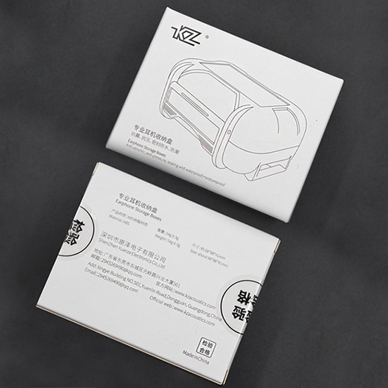 Hộp Đựng Tai Nghe Kz Loại Nhỏ KZ Newest Headset Storage Box Colorful Portable Hold Storage Box Kz bag case