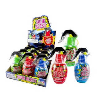 Kẹo xịt chua sour blast green apple, blue raspberry, strawberry mỹ - ảnh sản phẩm 5