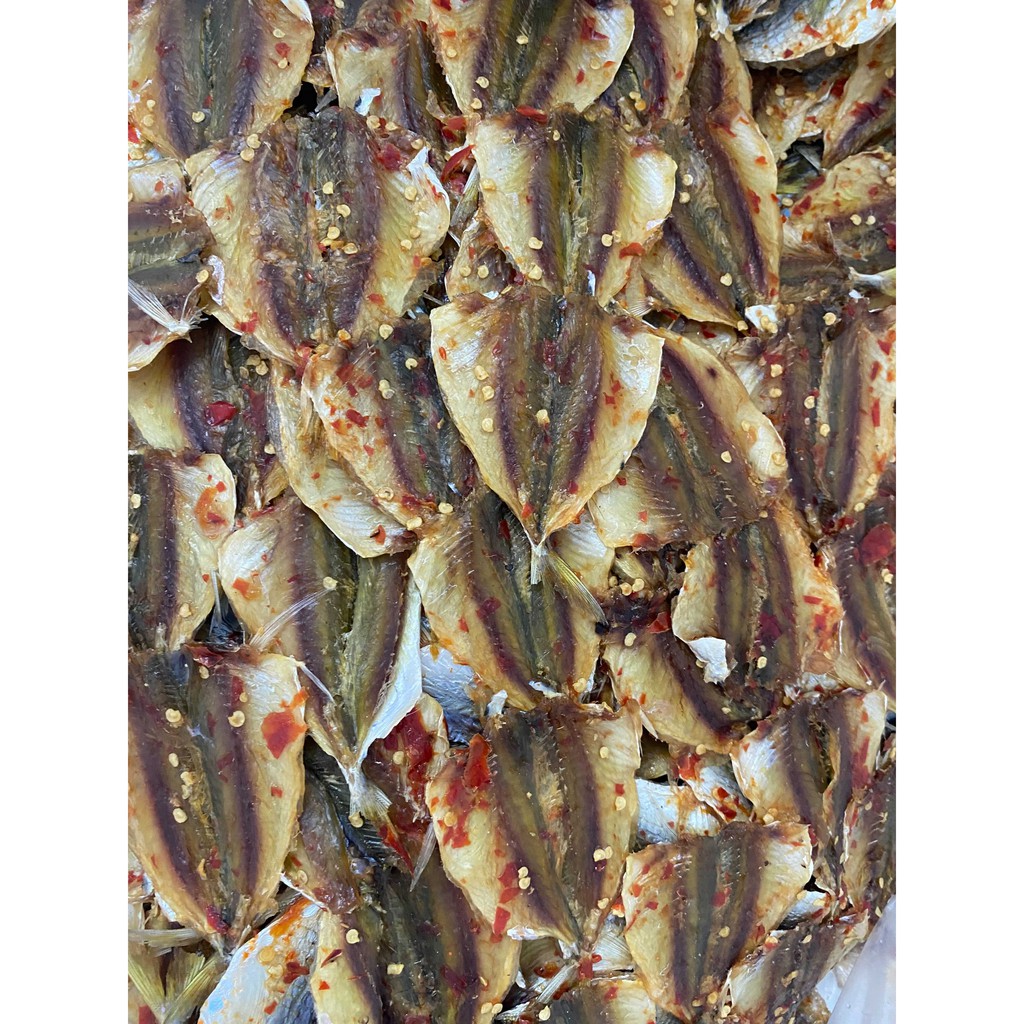 Cá chỉ vàng, khô cá chỉ vàng tẩm gia vị thịt dày, thơm ngon 500gr, hải sản khô, cá khô Mũi Né Phan Thiết