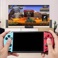 Máy chơi game cầm tay X7 màn hình 4.3 inch 8gb 900 trò - Bộ nhớ lưu trữ lớn - Tích hợp nhiều trò cổ điển và hiện đại