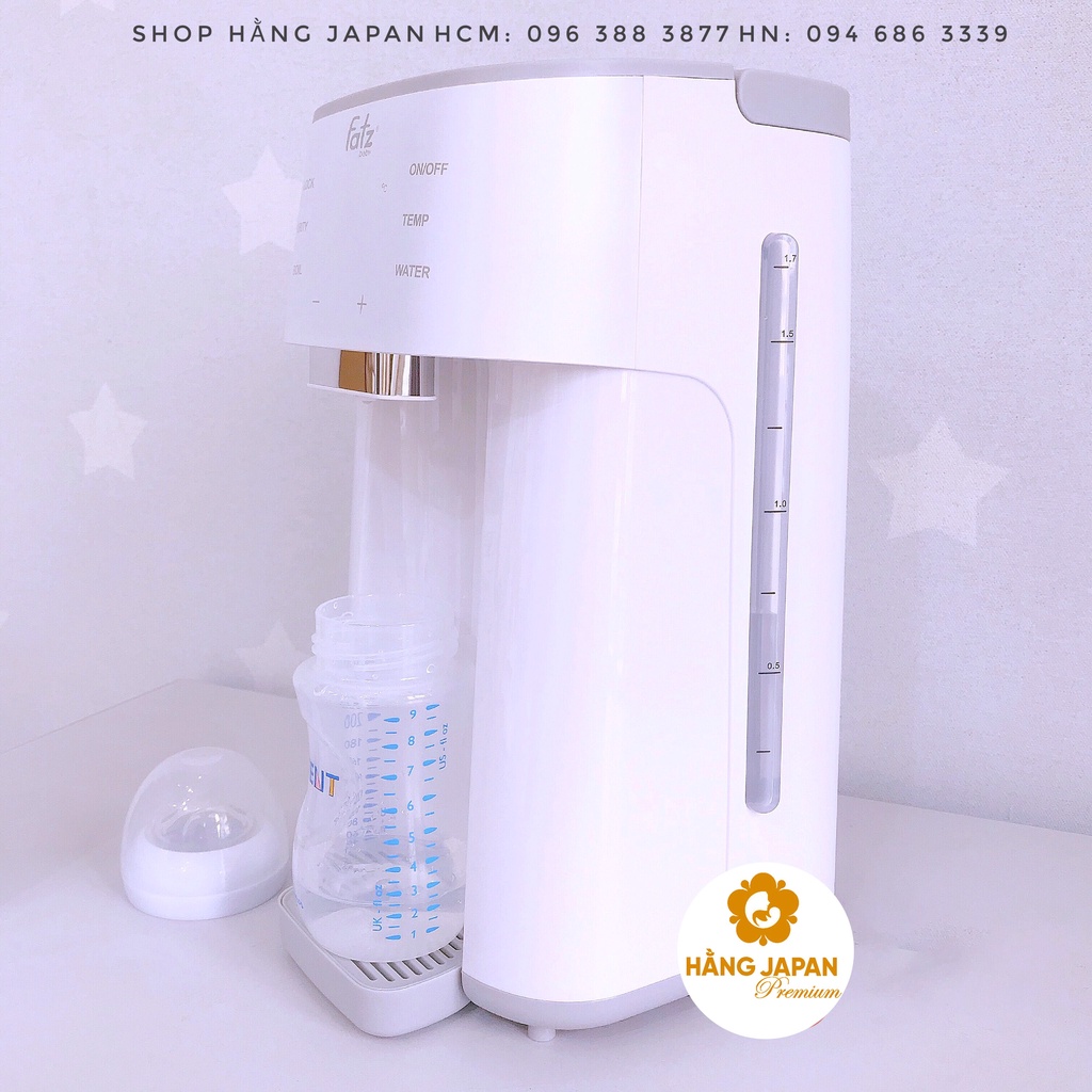 Bình đun và hâm nước pha sữa thông minh Fatz baby SMART 2 - FB3817TN (Bảo hành chĩnh hãng)