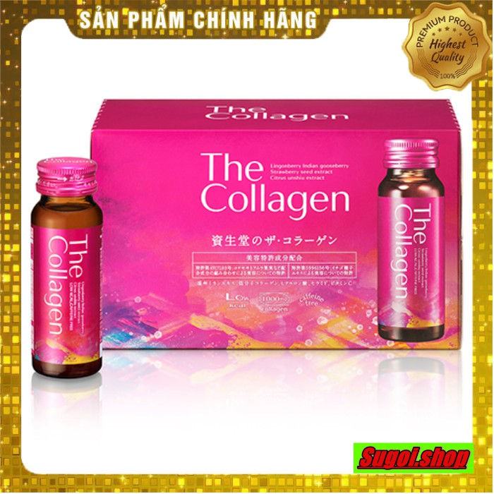 The Collagen Shiseido dạng nước uống Nhật Bản.