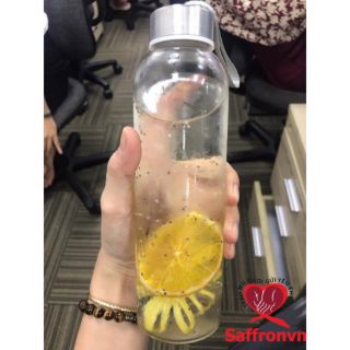2 Binh nước thủy tinh (500ml)