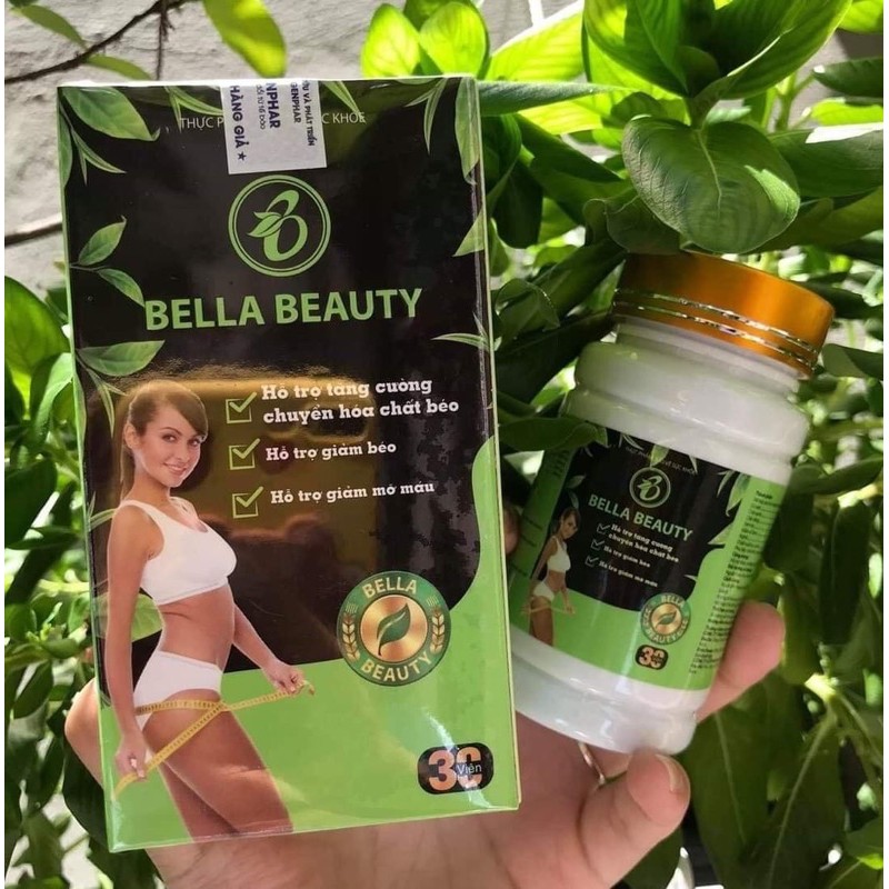 Trà giảm cân Bella green (  Bella Beauty mẫu mới)