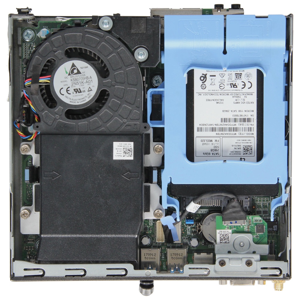 BAREBONE DELL 3050 TINY ADAPTER 65W, CHẠY CPU THẾ HỆ 7, MAIN B250