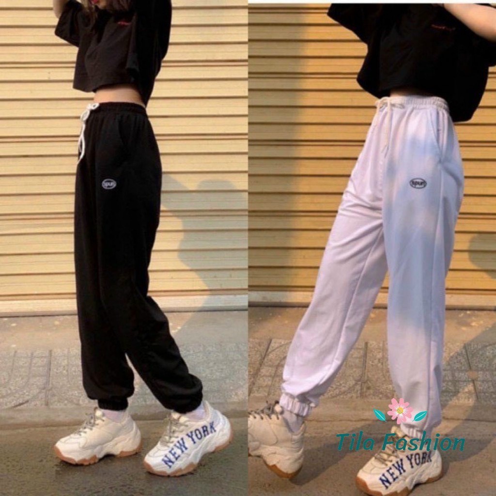 Quần jogger from rộng dài  nỉ bo chun siêu chất TTSLA0475