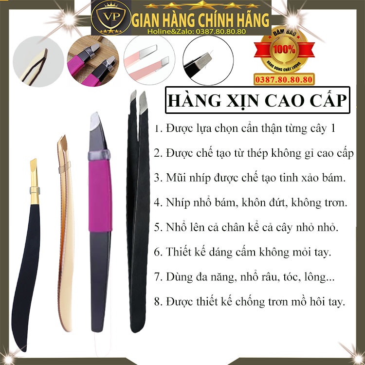 [NHỔ CẢ CHÂN] Nhíp nhổ tóc sâu siêu bám không bị đứt/ Nhíp nhổ lông nách, nhổ hết chân cả những cây nhỏ li ti mới mọc