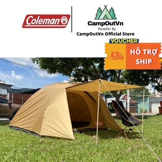 Lều cắm trại family camping 270 limited vàng tough bc cross dome 270 a444