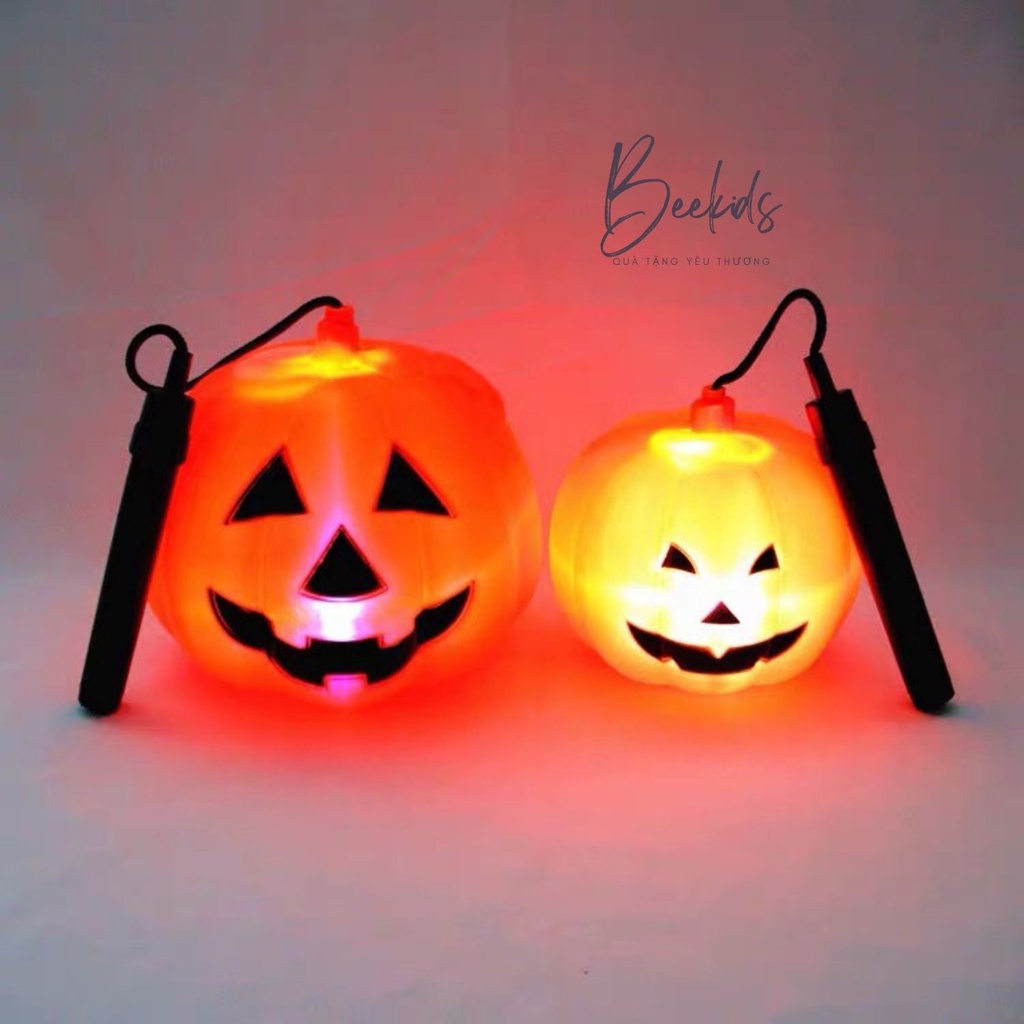 Đèn Halloween - Lồng đèn bí ngô Halloween - Có đèn, nhạc - Đèn lồng bí ngô Halloween  BEEKIDS