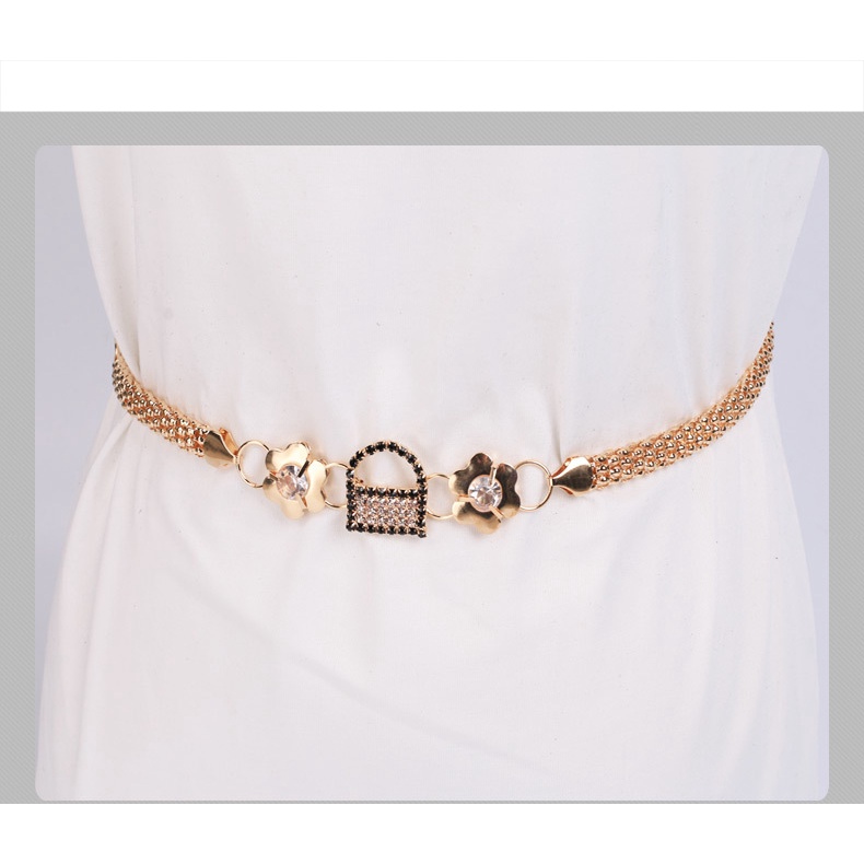 Thắt lưng kim loại phong cách Châu Âu Hiện đại