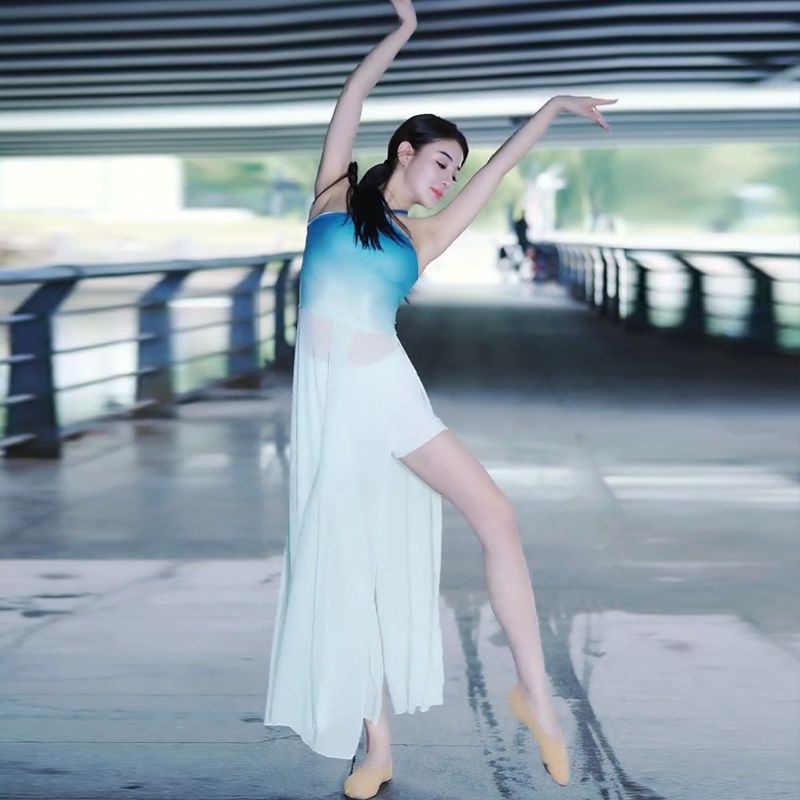 (M &amp; E) Trang Phục Tập Nhảy Múa Cổ Điển Vải Gạc Duyên Dáng Cho Nữ