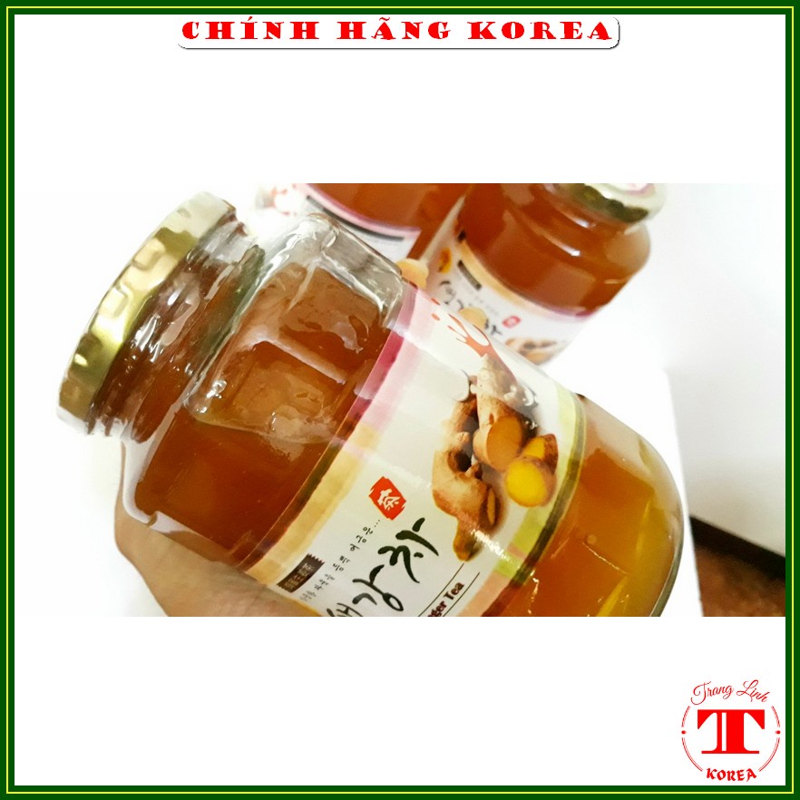 Mật ong gừng hàn quốc, lọ 1kg - Trà gừng mật ong chính hãng Korea, tranglinh