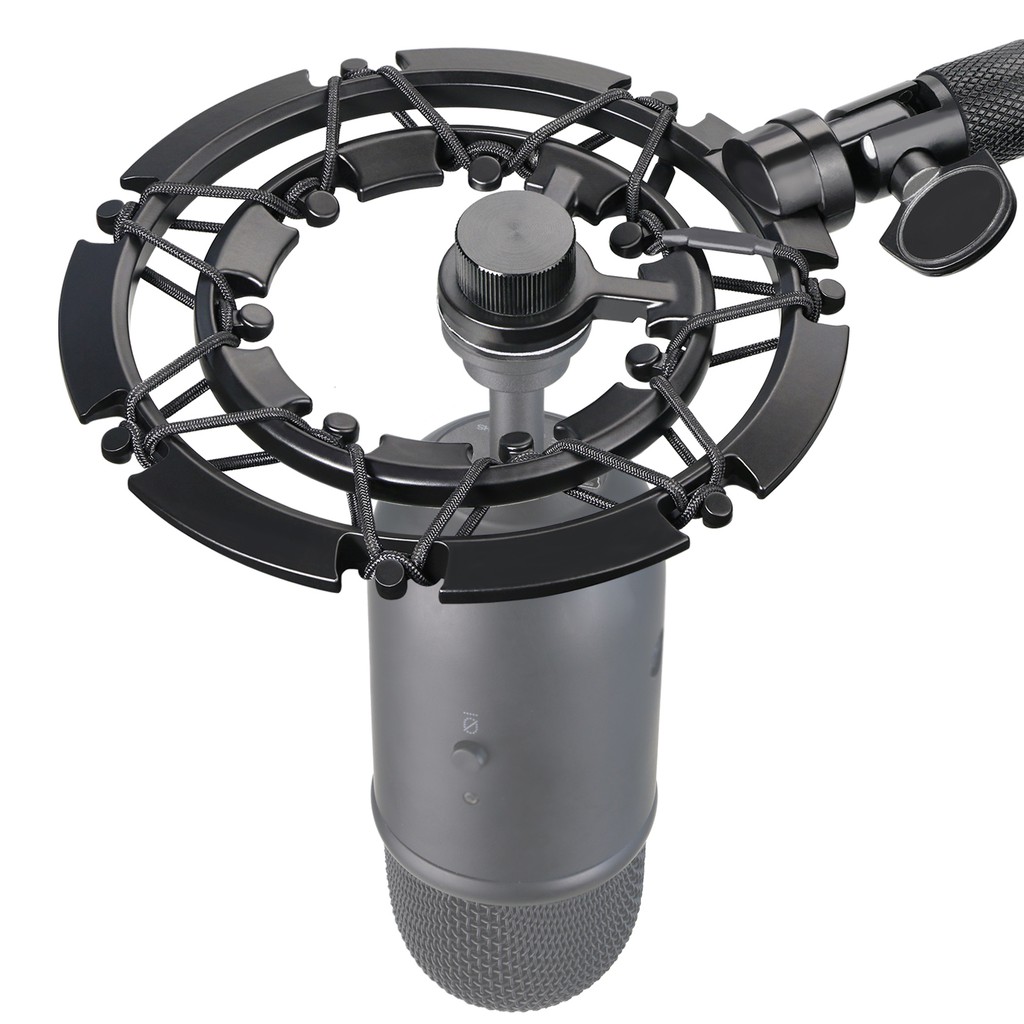 Giá đỡ chống sốc FIFINE K678, Shockmount Giảm tiếng ồn rung Phù hợp với Mic Boom Arm Stand, Tương th