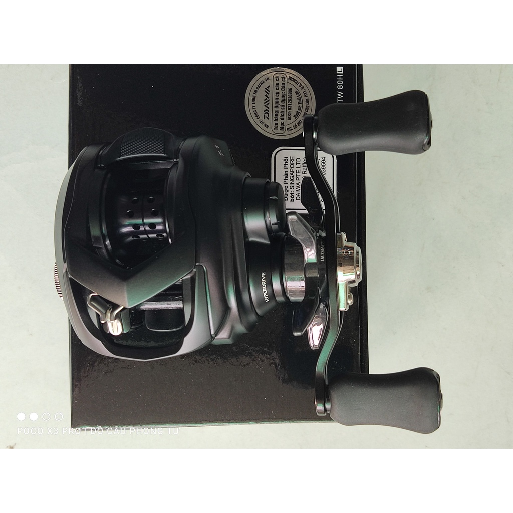 Máy câu ngang tay trái DAIWA TATULA TW 80HL