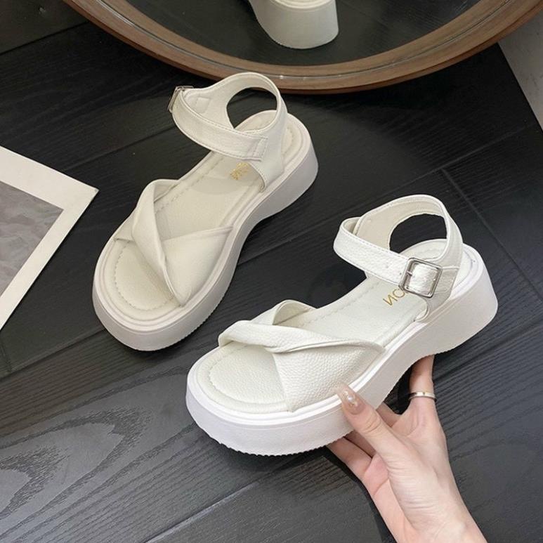 GIÀY SANDAL QUAI GẤP ĐẾ DR CAO 5 PHÂN