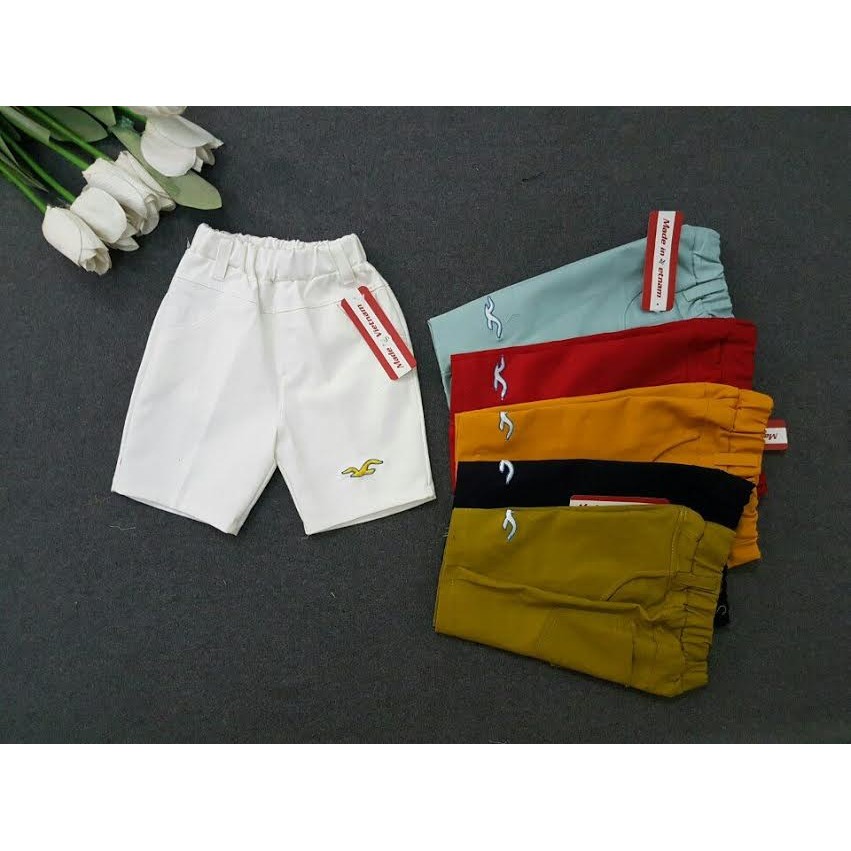 Quần ngố kaki cho bé 1-5y