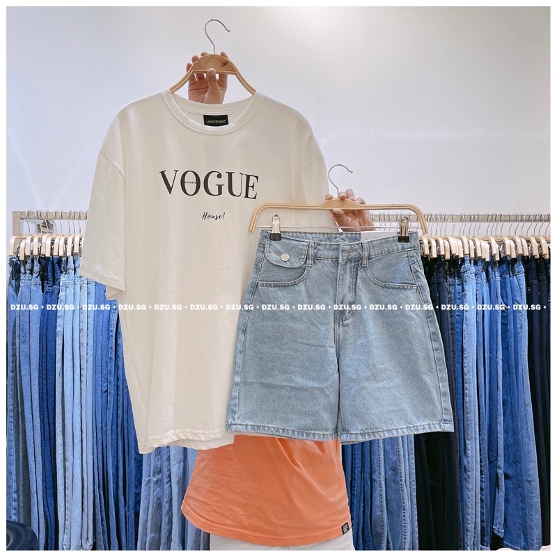 QUẦN SHORT JEAN NỮ - DZU.SG