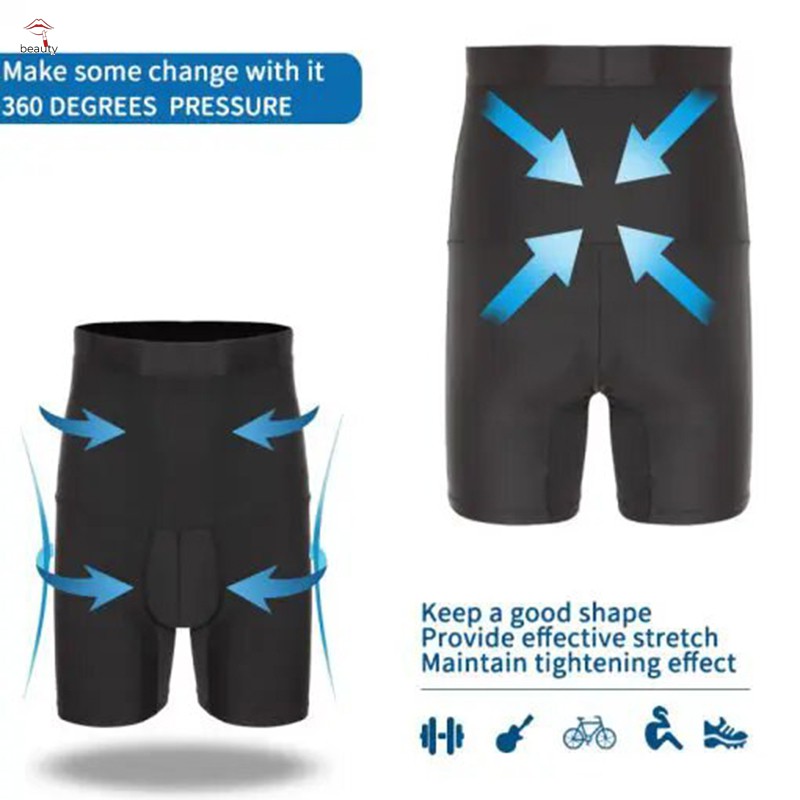 Quần short nịt bụng định hình cơ thể cho nam