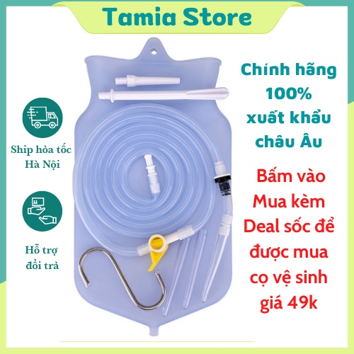 Túi Thụt Tháo Đại Tràng Súc Ruột Thải Độc Đại Tràng Coffee Enema Hailicare