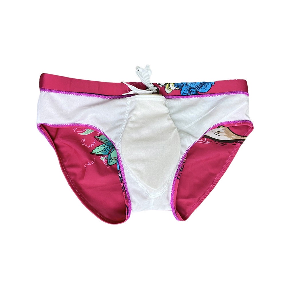 P001 Quần Bơi Lưng Thấp Co Giãn In Hình Đầu Lâu Chống Rung Lắc Gợi Cảm Cho Nam S | BigBuy360 - bigbuy360.vn