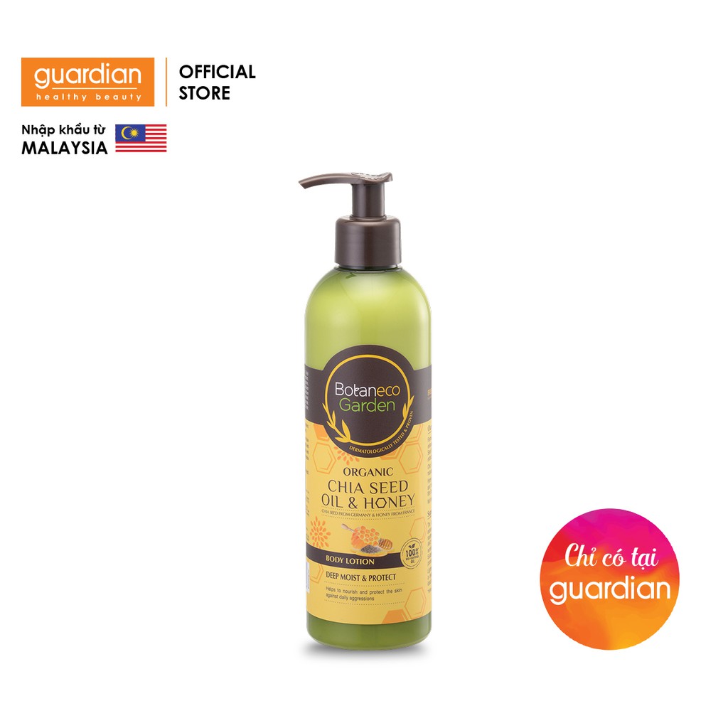 Sữa dưỡng thể Botaneco Garden Chia seed & Honey dưỡng ẩm sâu và bảo vệ (400ml) | BigBuy360 - bigbuy360.vn