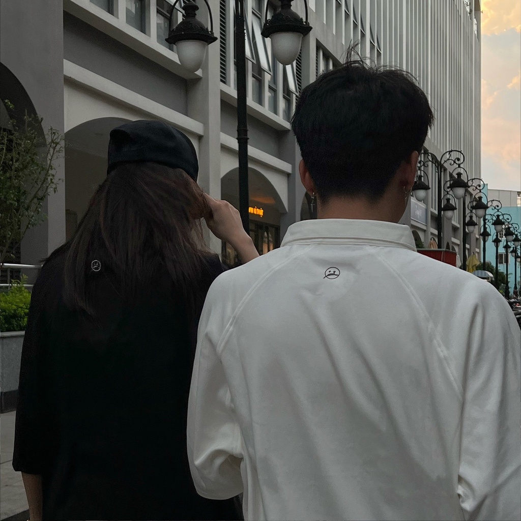 Áo polo SB Lowkey màu trắng đen