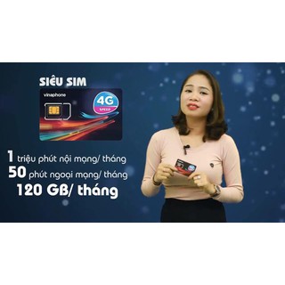 SIÊU SIM DATA VINA 20k