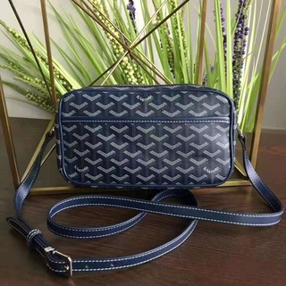 Túi đeo chéo goyard đựng máy ảnh họa tiết răng chó cho nam và nữ