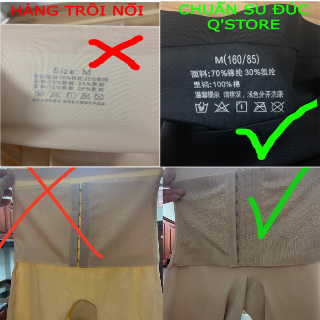 Quần Gen Nịt Bụng 💖HOT💖 Thon Eo Và Định Hình Mông, Mặc Trong Váy, Móc Cài Cạp Cao, Vải Su Đúc Full Size | BigBuy360 - bigbuy360.vn