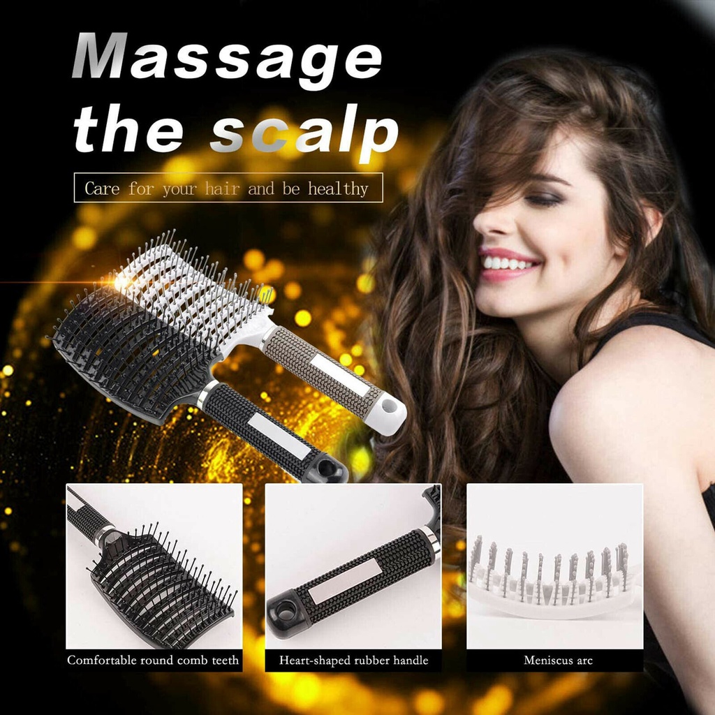 Lược chải tóc ma thuật gỡ rối massage da đầu hiệu quả
