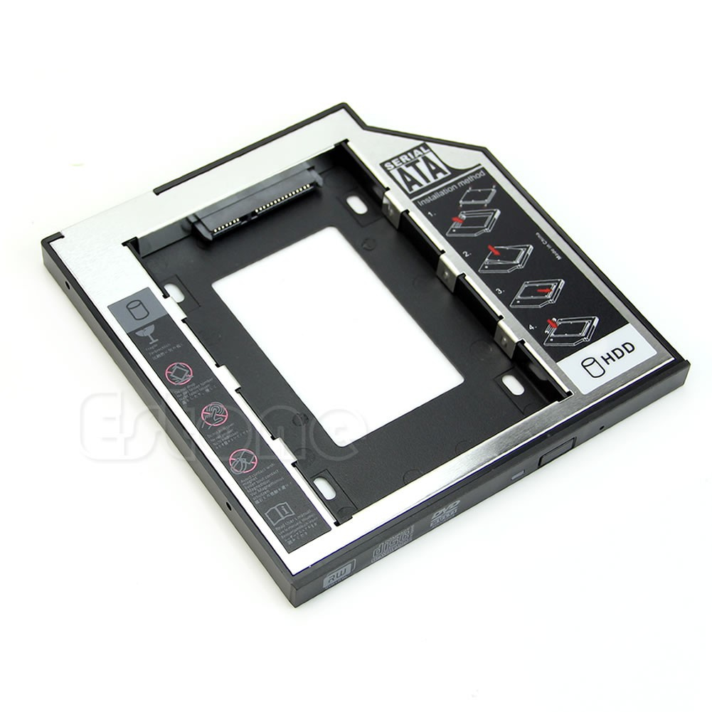 1 Khay Đựng Ổ Cứng 9.5mm Sata 2nd Hdd Ssd Cho Cd Dvd-Rom | BigBuy360 - bigbuy360.vn