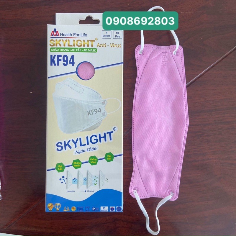 Khẩu Trang 4D  Landmask SKYLIGHT , Giấy Lọc Kháng Khuẩn