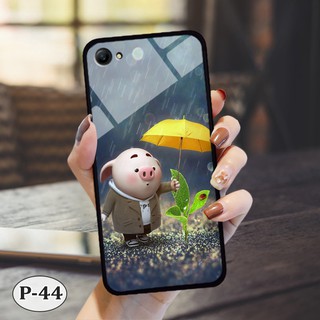 Ốp lưng kính Oppo A83- hình 3D