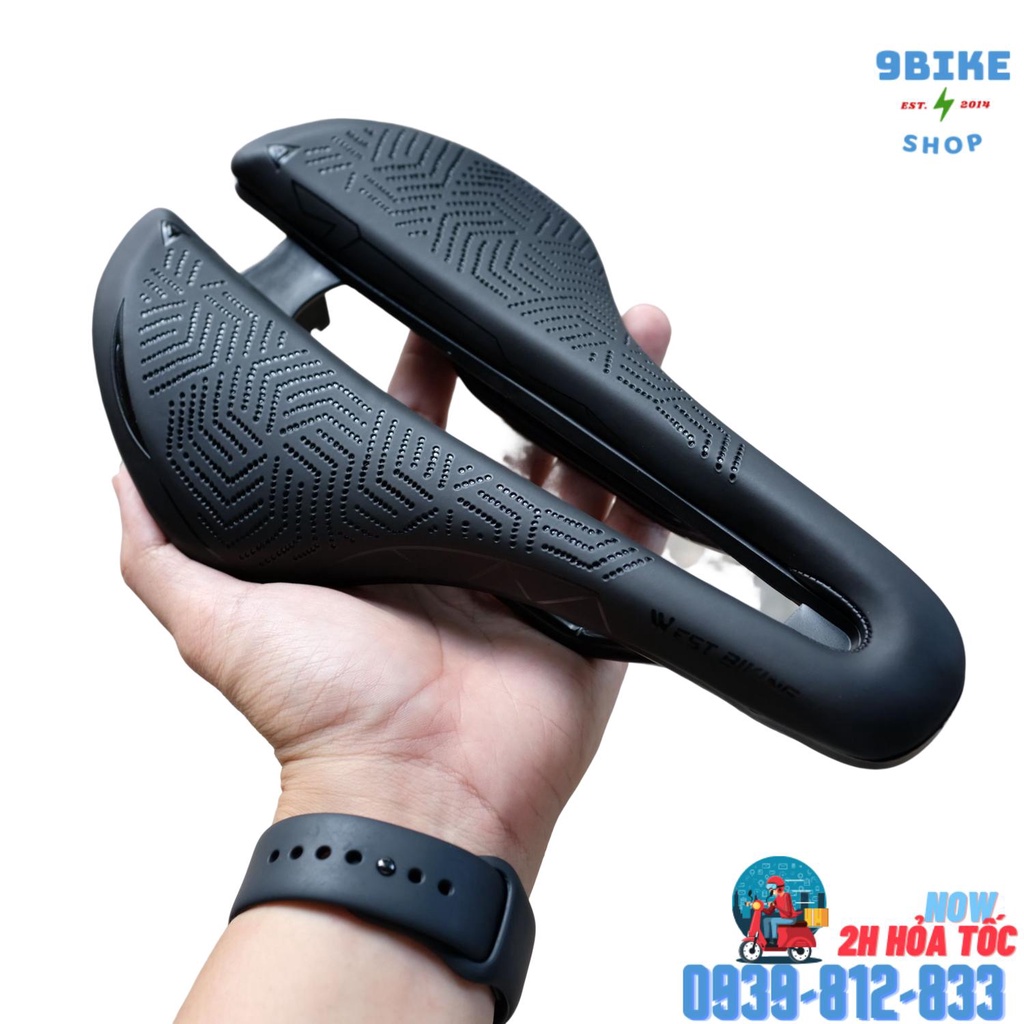 Yên xe đạp thể thao thoáng khí WB 1136