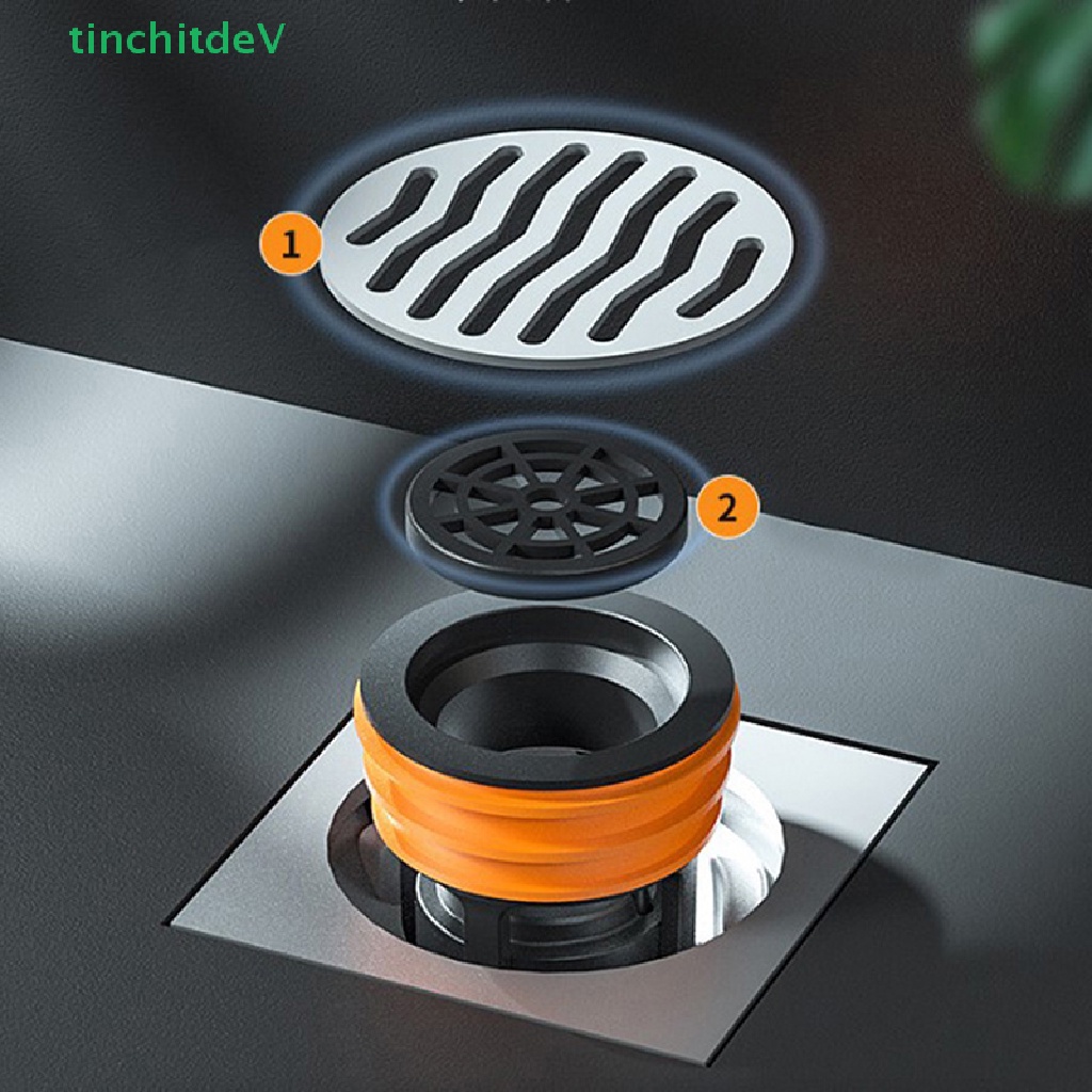 Nút Chặn Lỗ Thoát Nước Sàn Nhà Tắm / Toilet Bằng Silicone Chống Mùi Chống Mùi Hôi